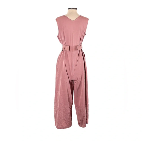 Moussy Women’s Office Pink Flared Leg Jumpsuit- Size 1 (Small) - Picture 2 of 4